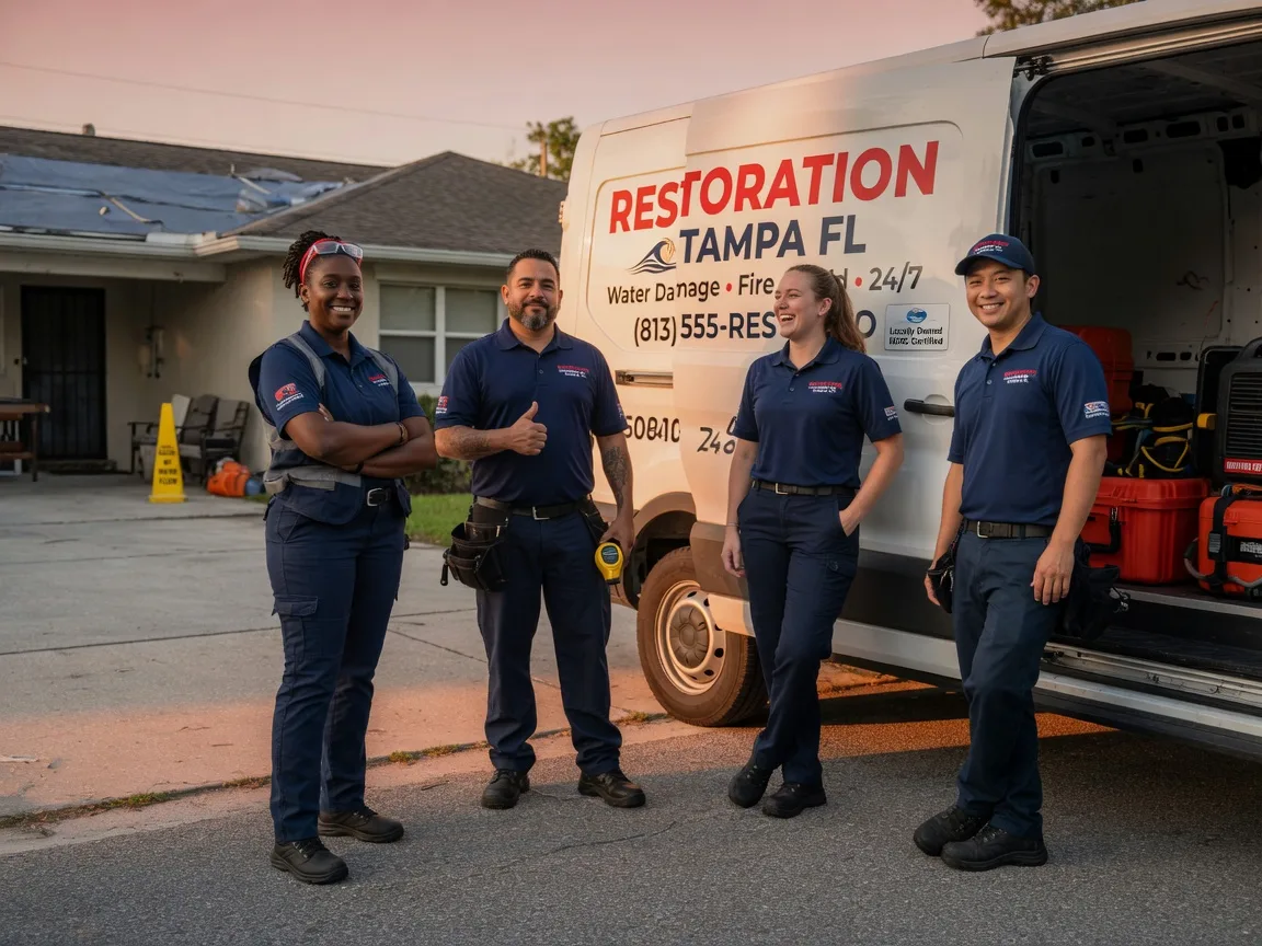 Water Damage Restoration company in Violet, LA